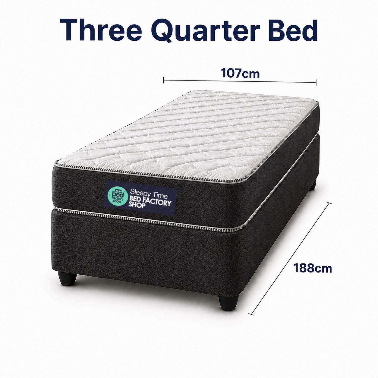 ¾ Bed Sets (Base + Mattress)