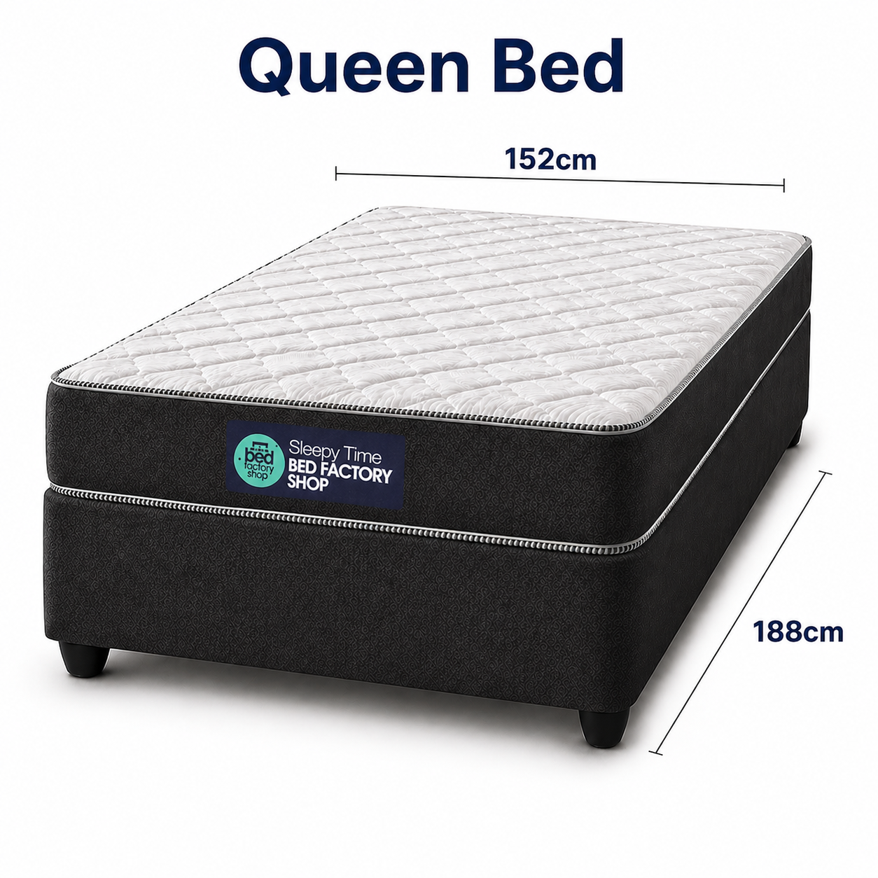 Queen Bed Sets (Base + Mattress)